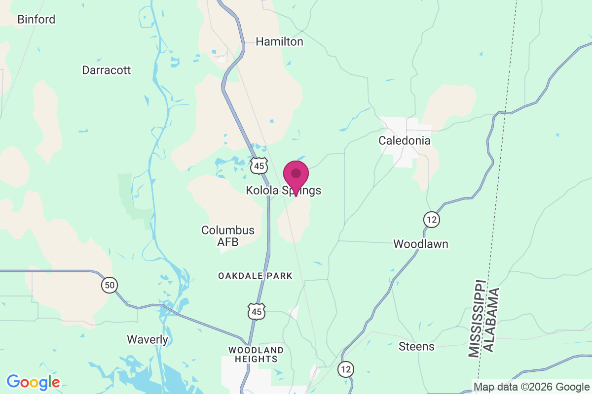 Kolola Springs map