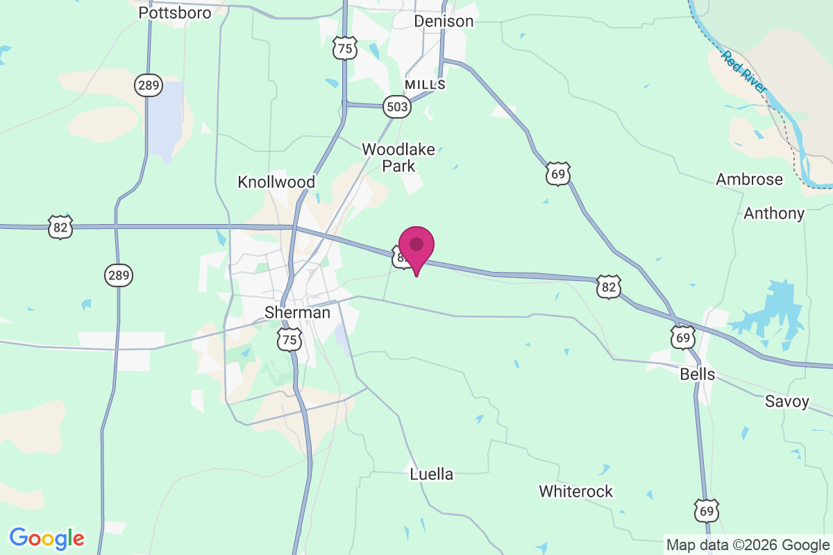 Sherman Junction map