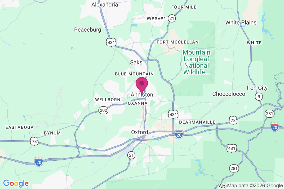 Anniston map