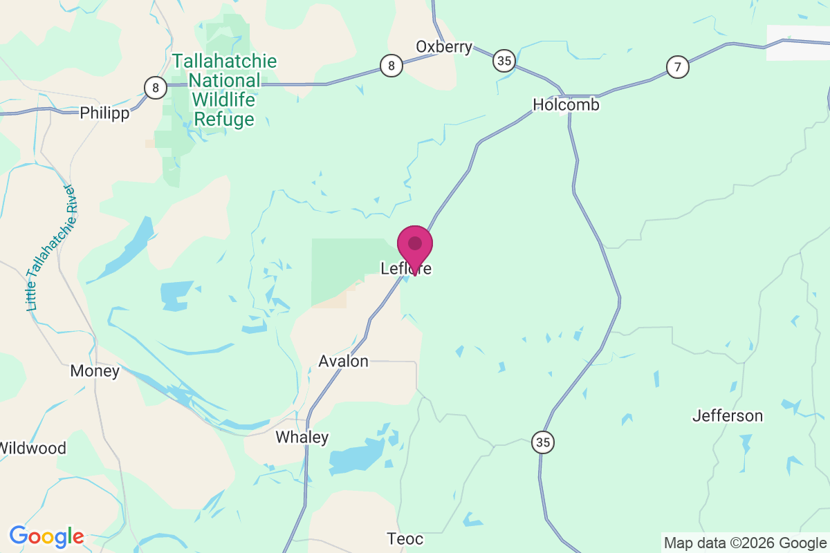 Leflore map