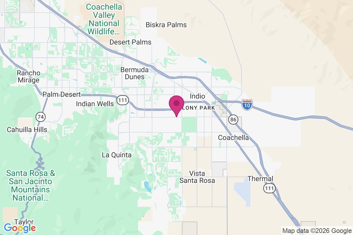 Rancho Casitas Mobile Home Park map