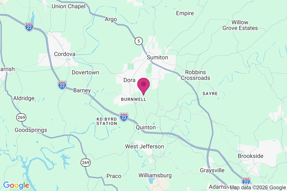 Oakahalla map
