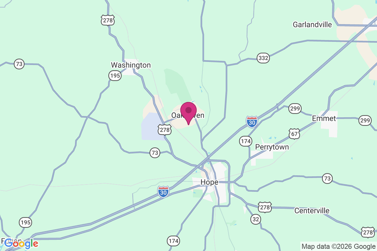 Oakhaven map