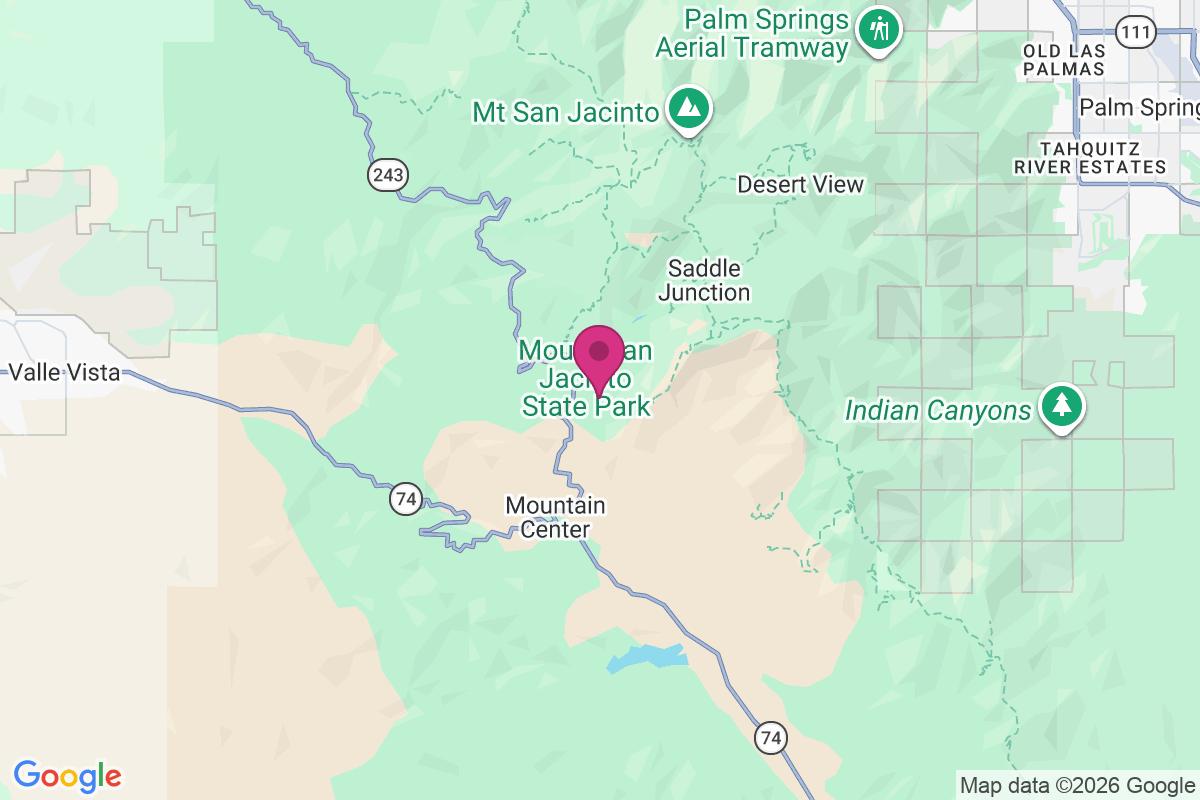 Idyllwild map