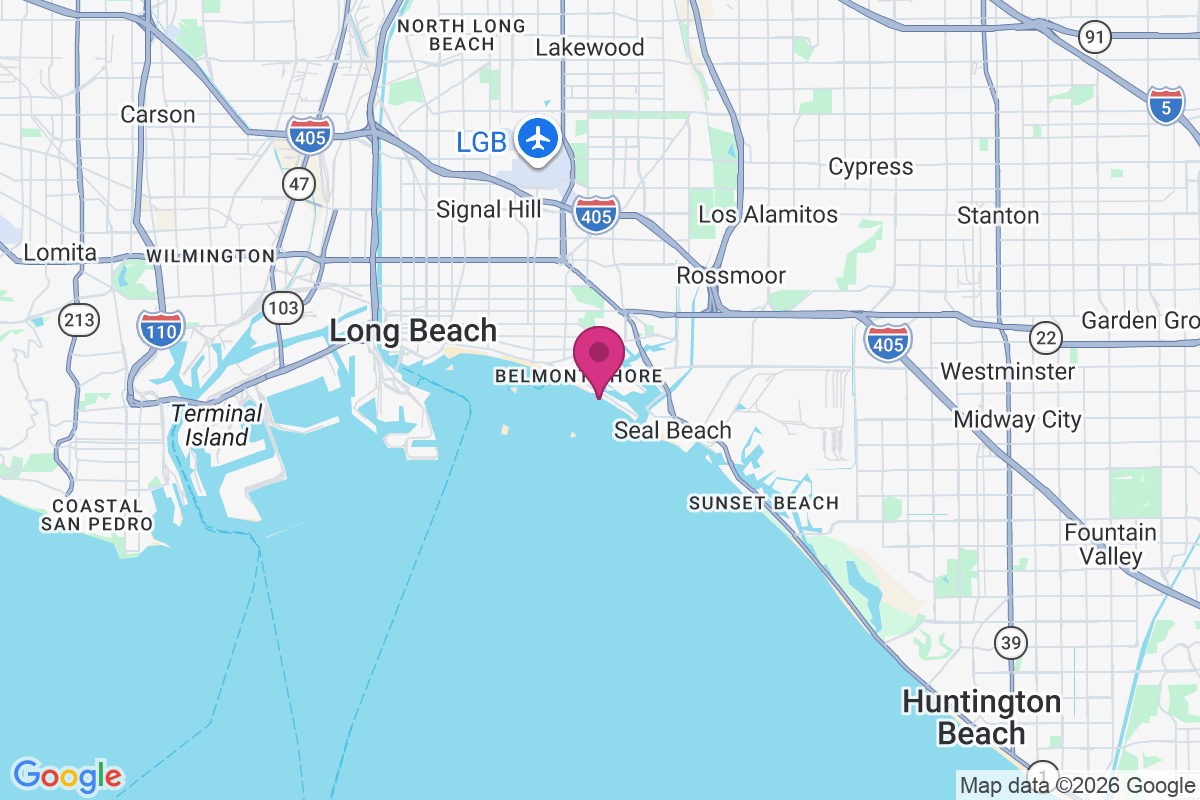 Belmont Shore map