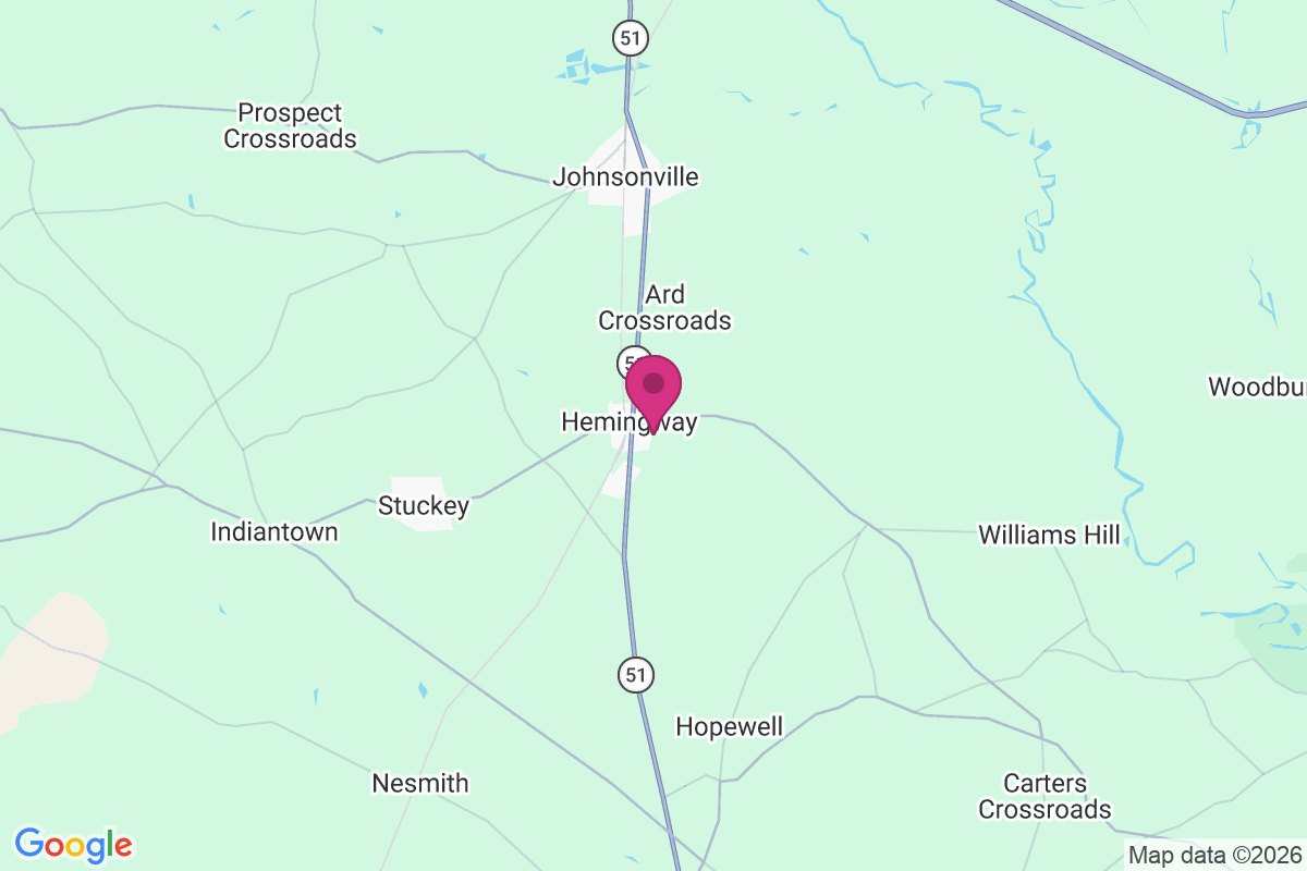 Hemingway map