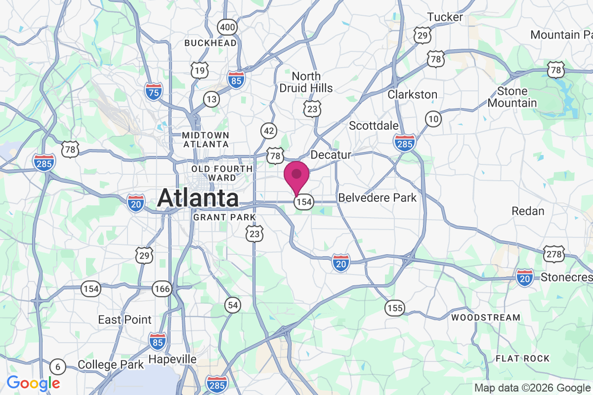 South Kirkwood map