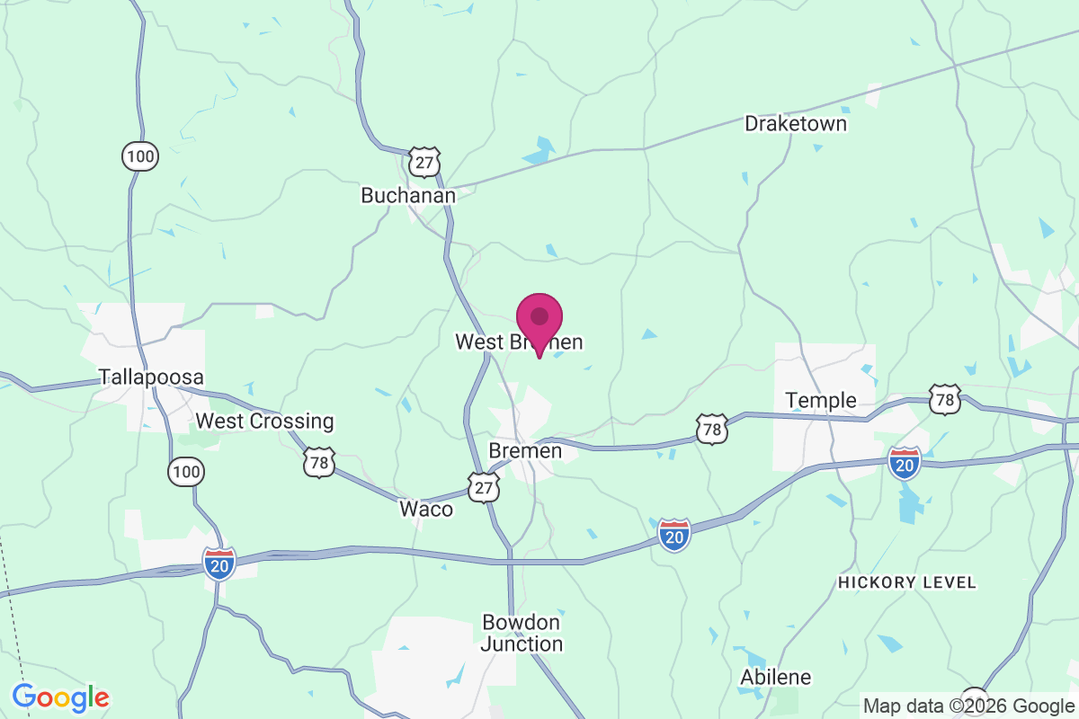 West Bremen map