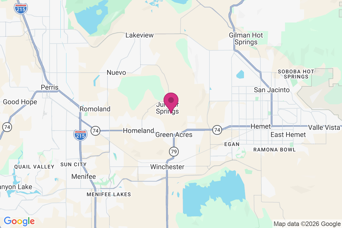 Juniper Springs map