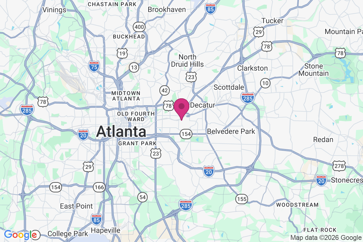 North Kirkwood map