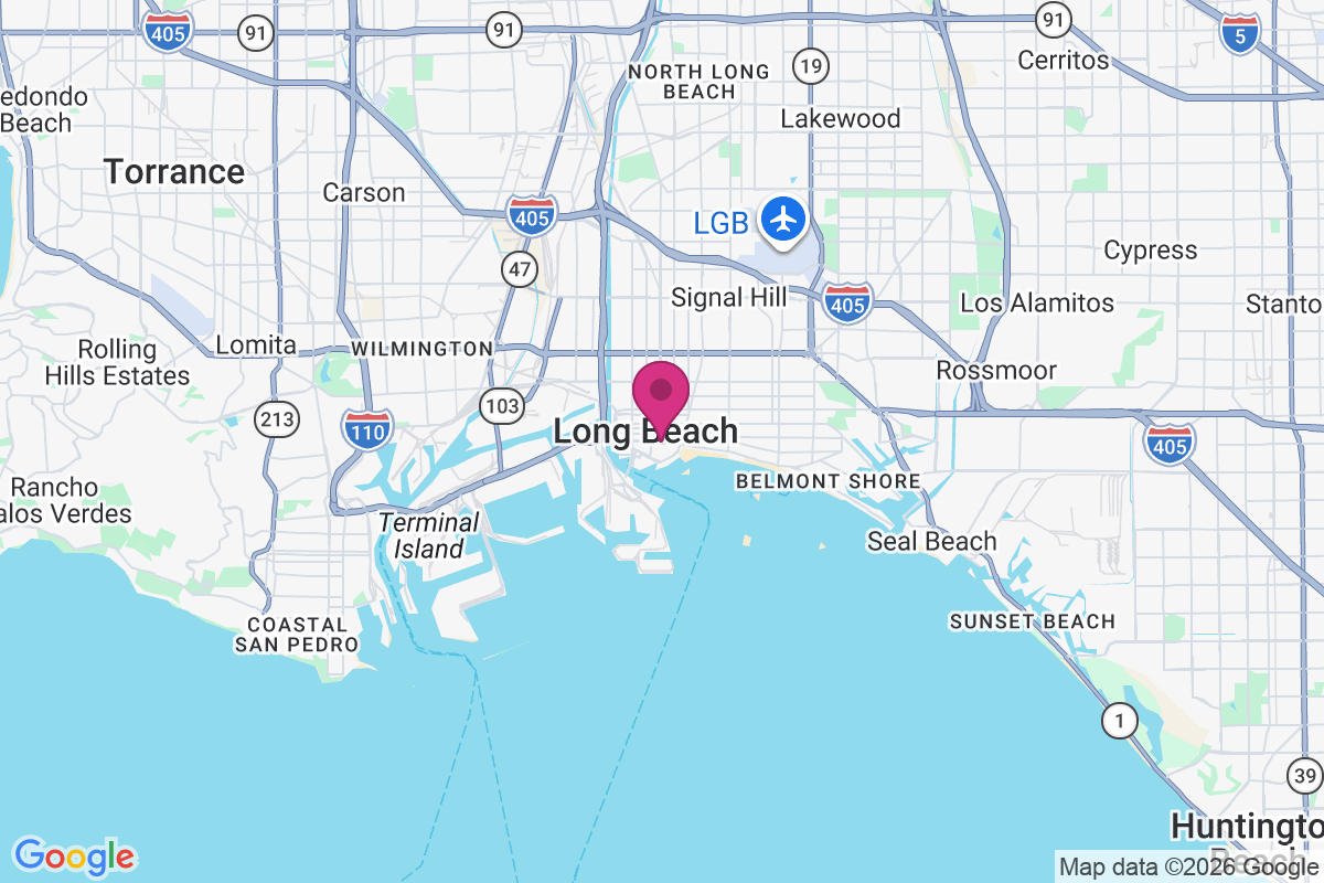 Long Beach map