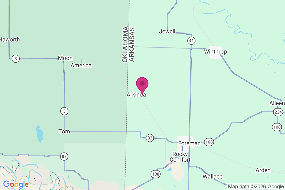 Arkinda map