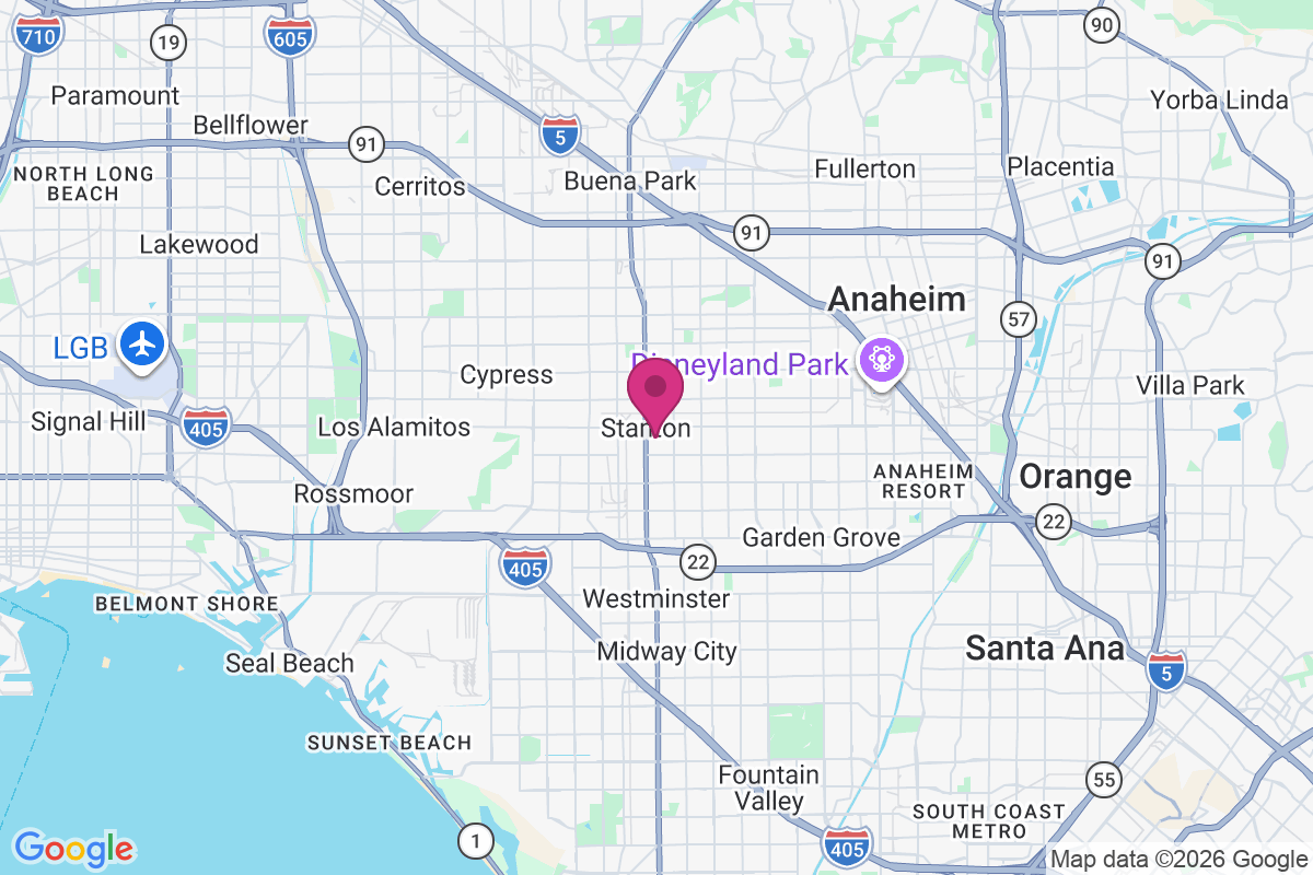 Los Alamitos Junction map