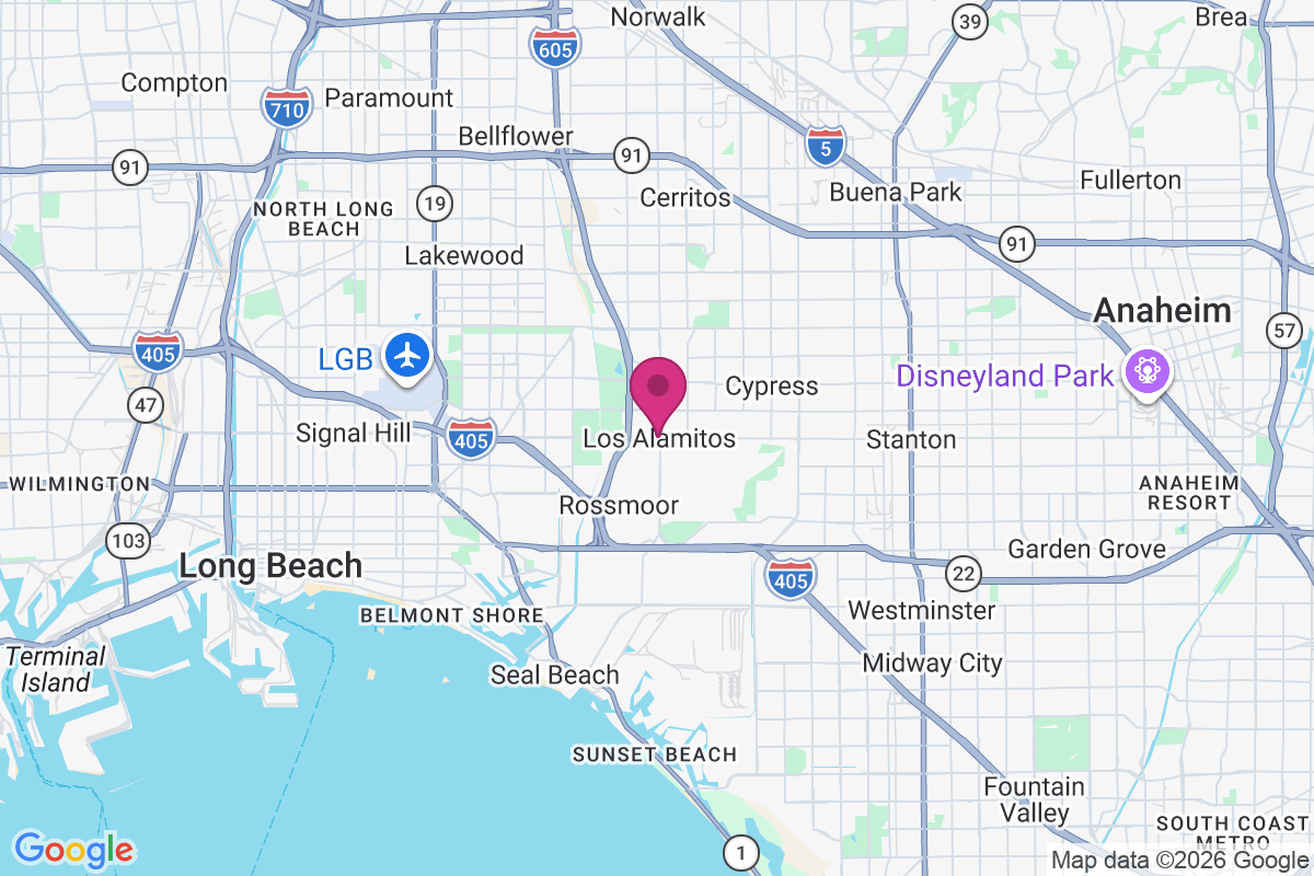 Los Alamitos map