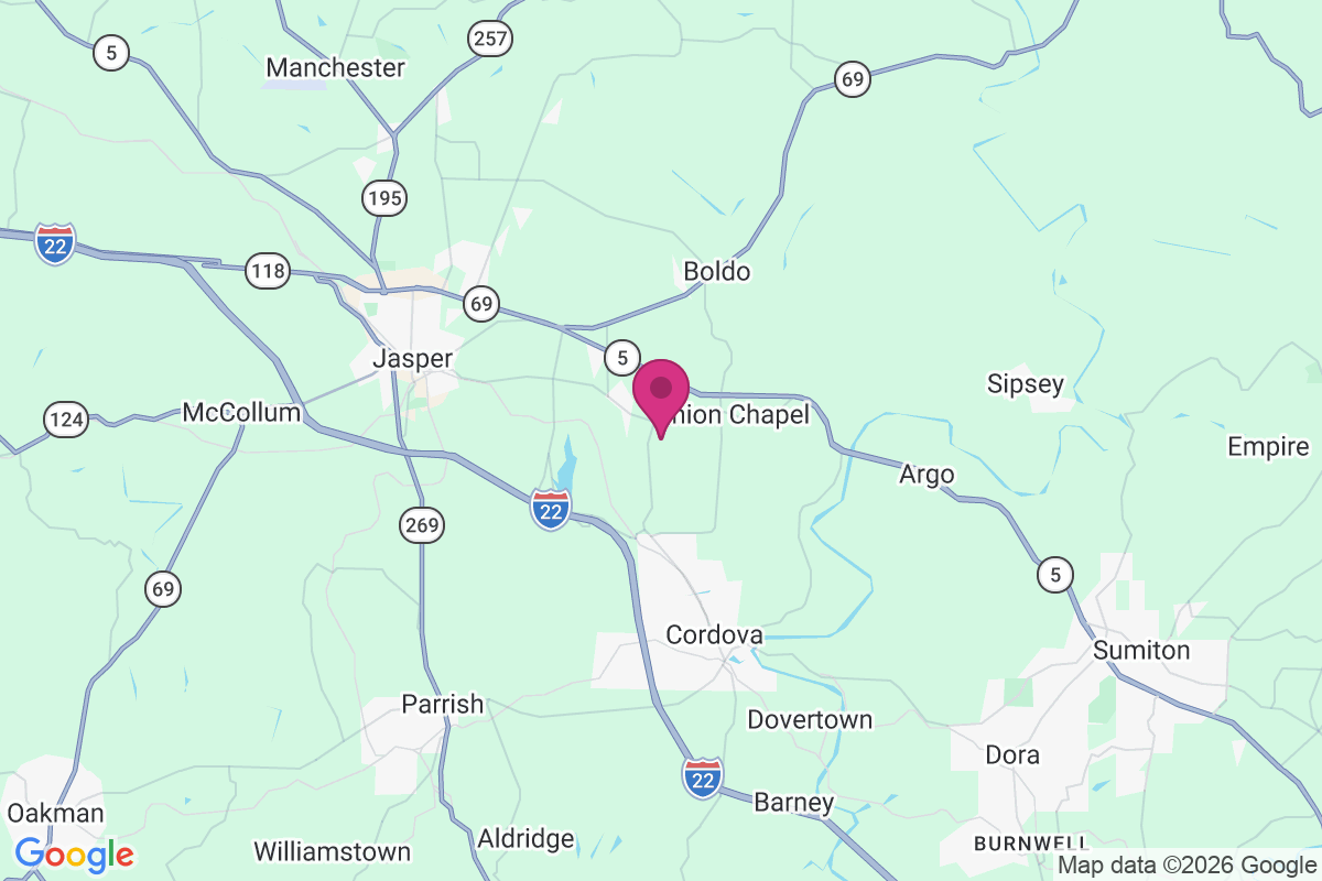 Gardiners Gin map