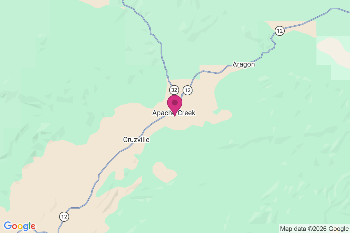 Apache Creek map