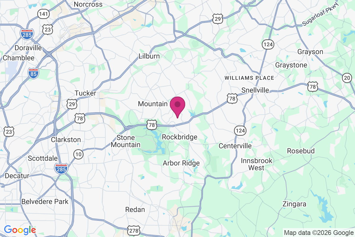 Corinth Hills map
