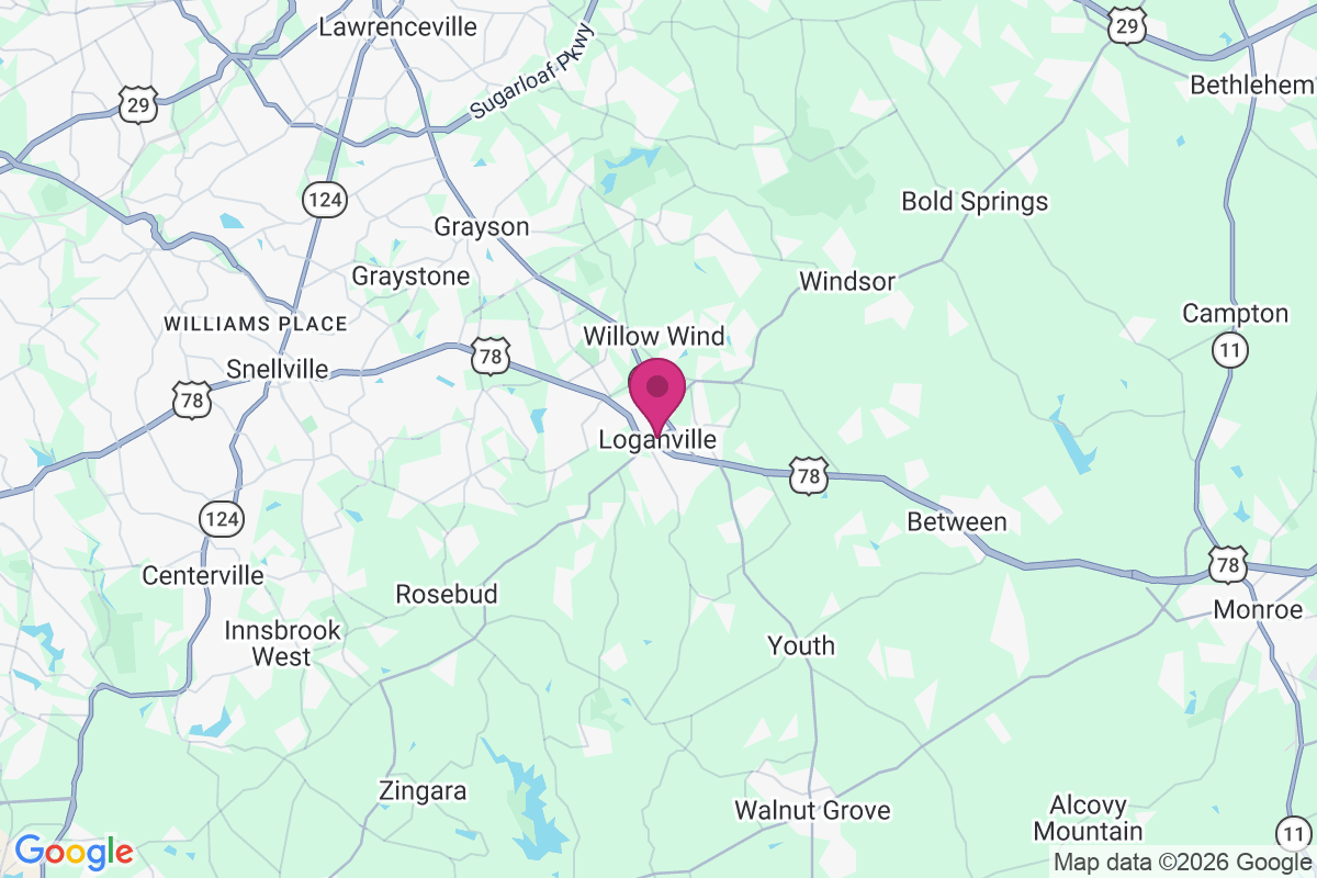 Loganville map