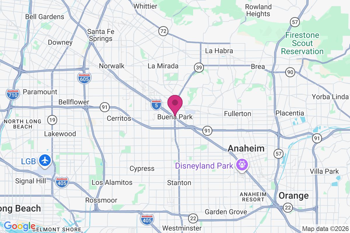 Buena Park map