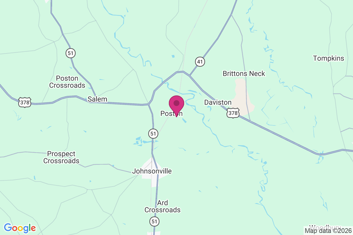 Poston map