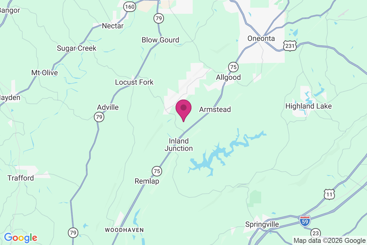 Hendrick Mill map