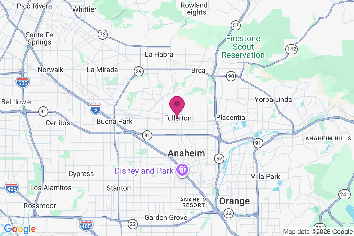Fullerton map