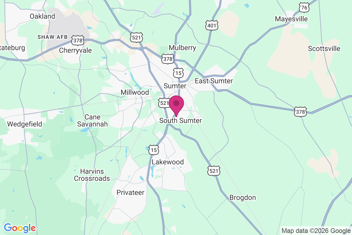 Guignard Park East map