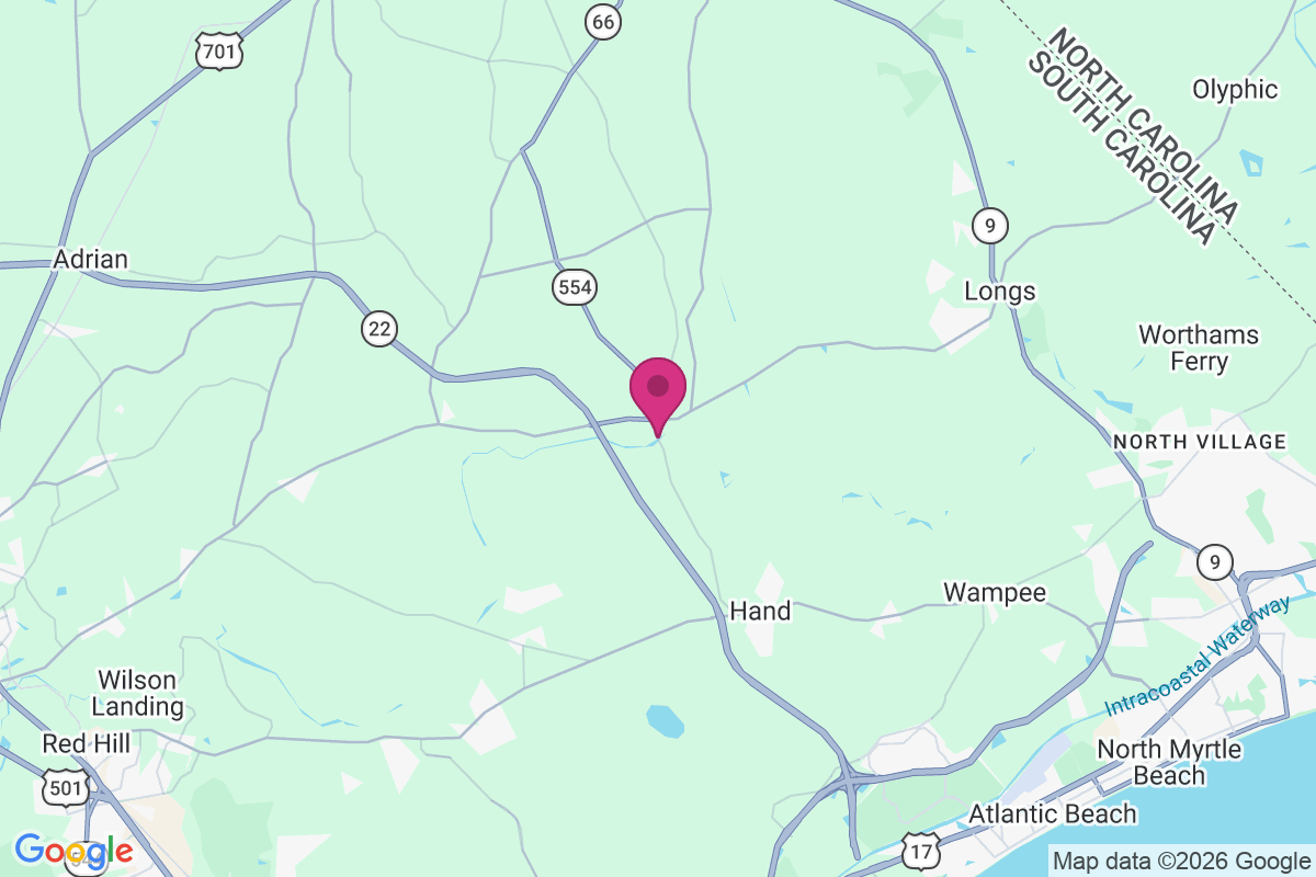 Red Bluff Crossroads map