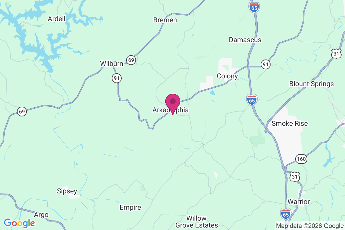 Arkadelphia map
