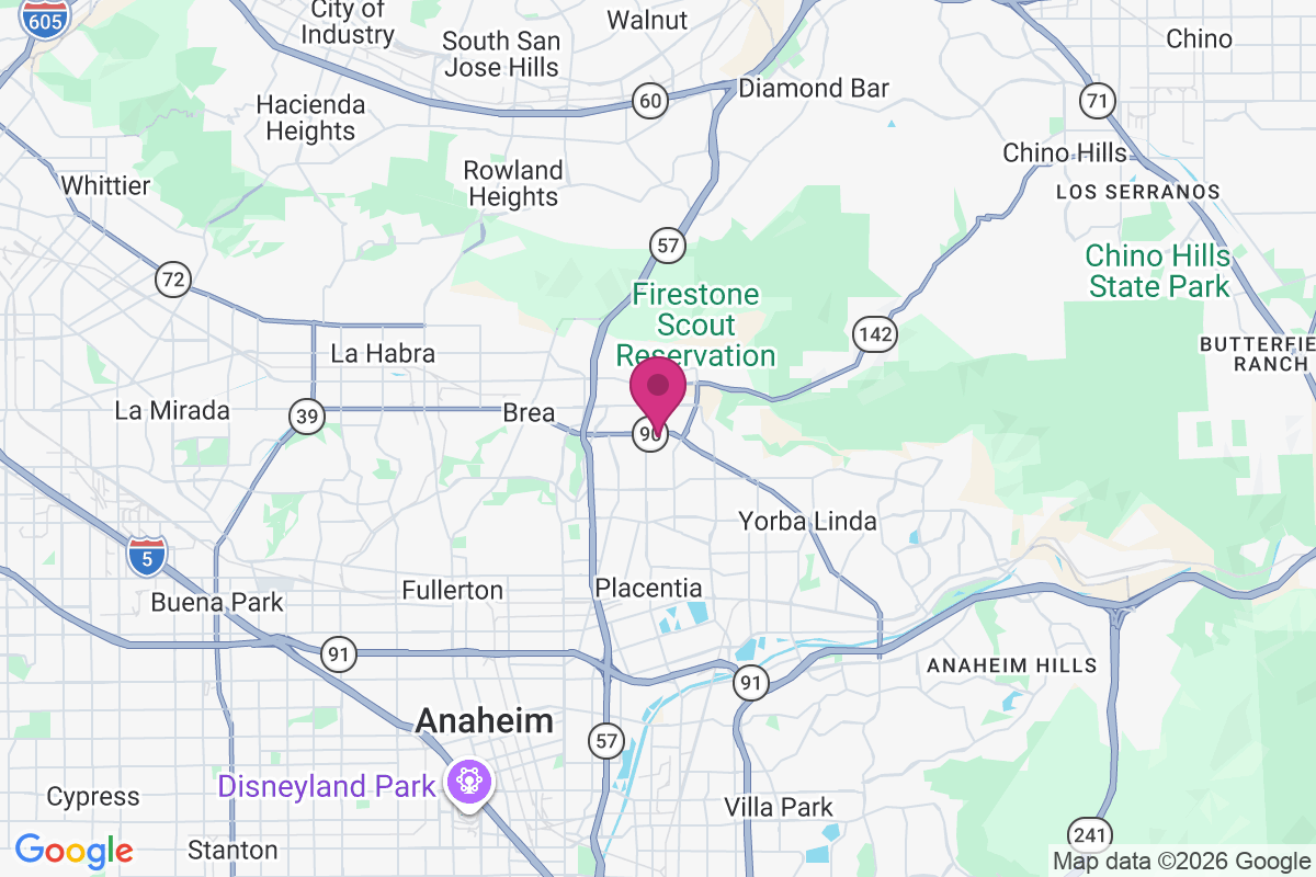 Brea Chem map