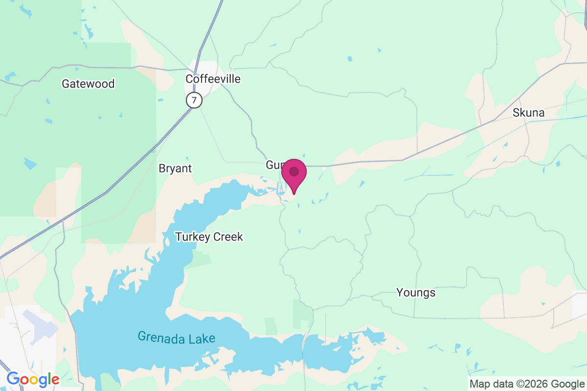 Gums Crossing map