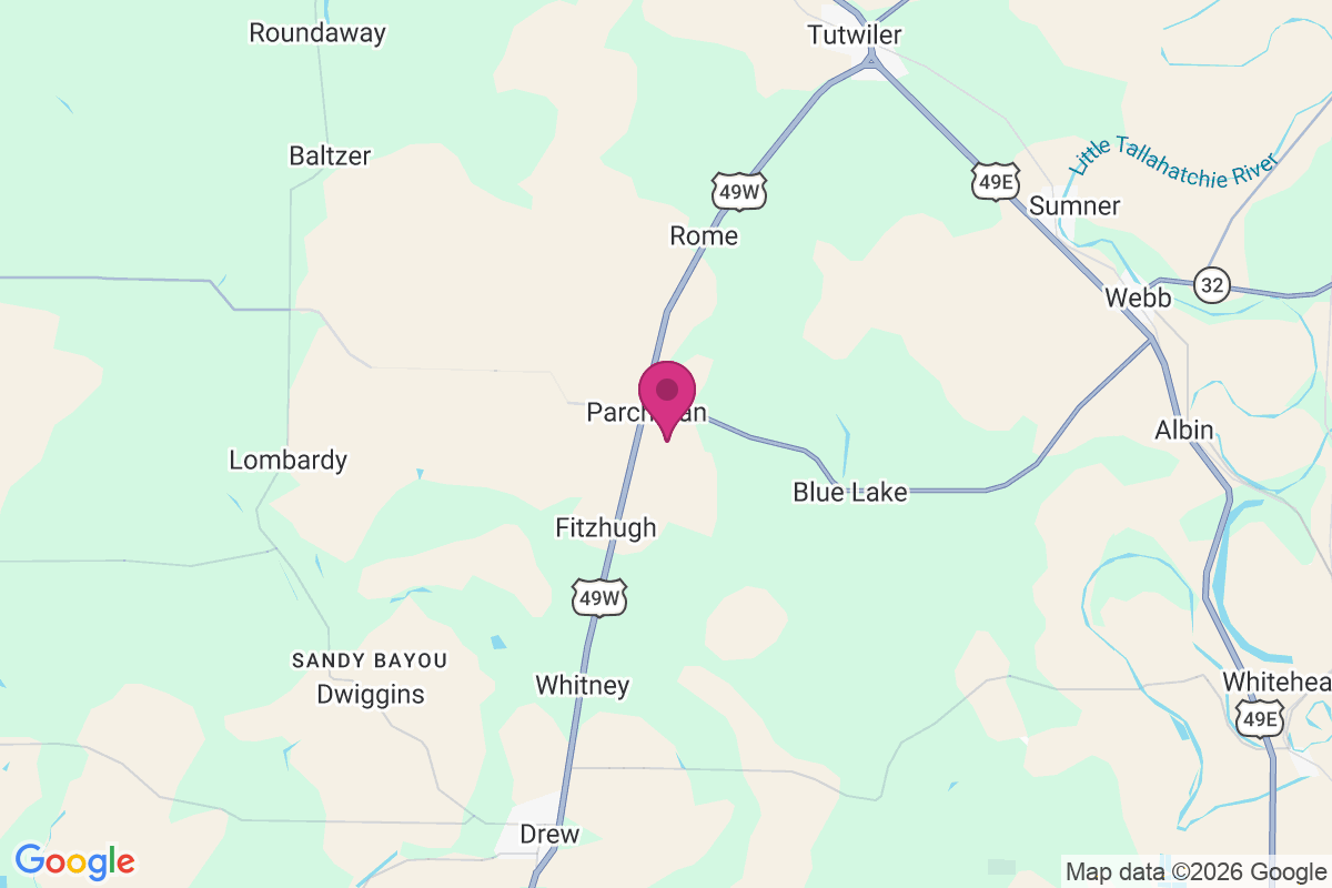Parchman map