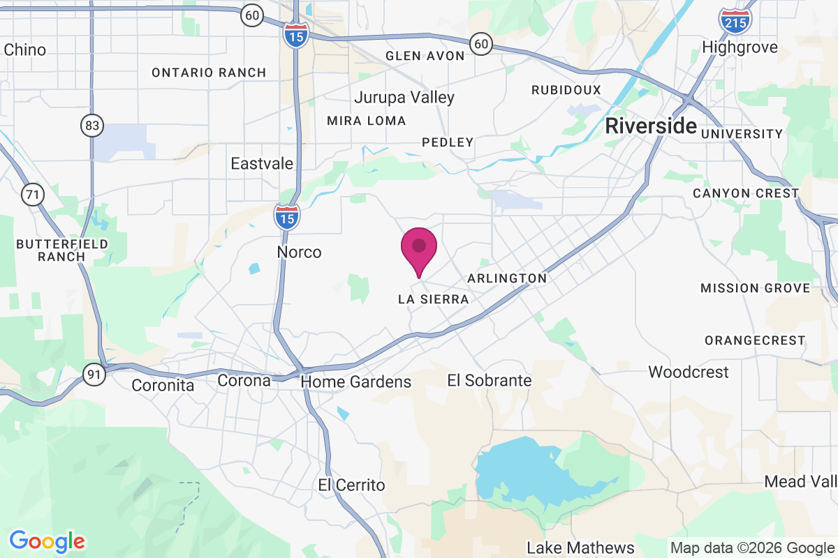 La Sierra map