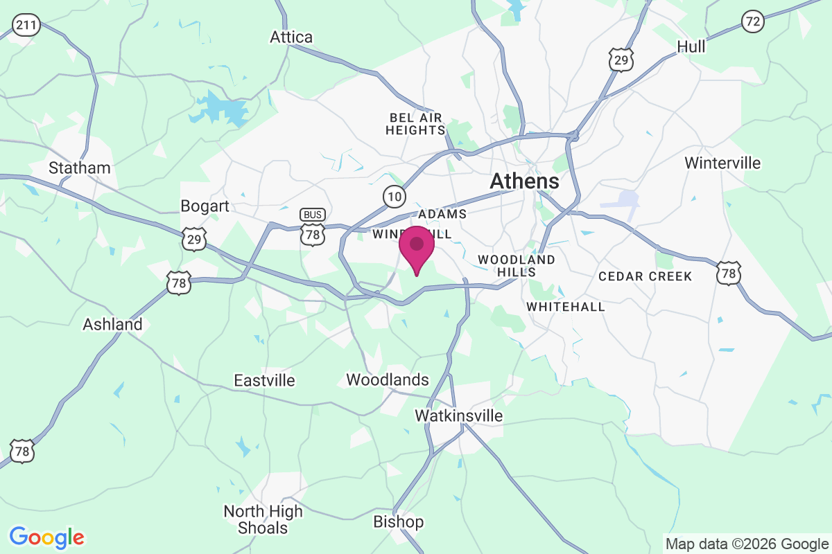 Epps Bridge Crossing map