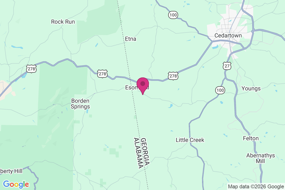 Esom Hill map