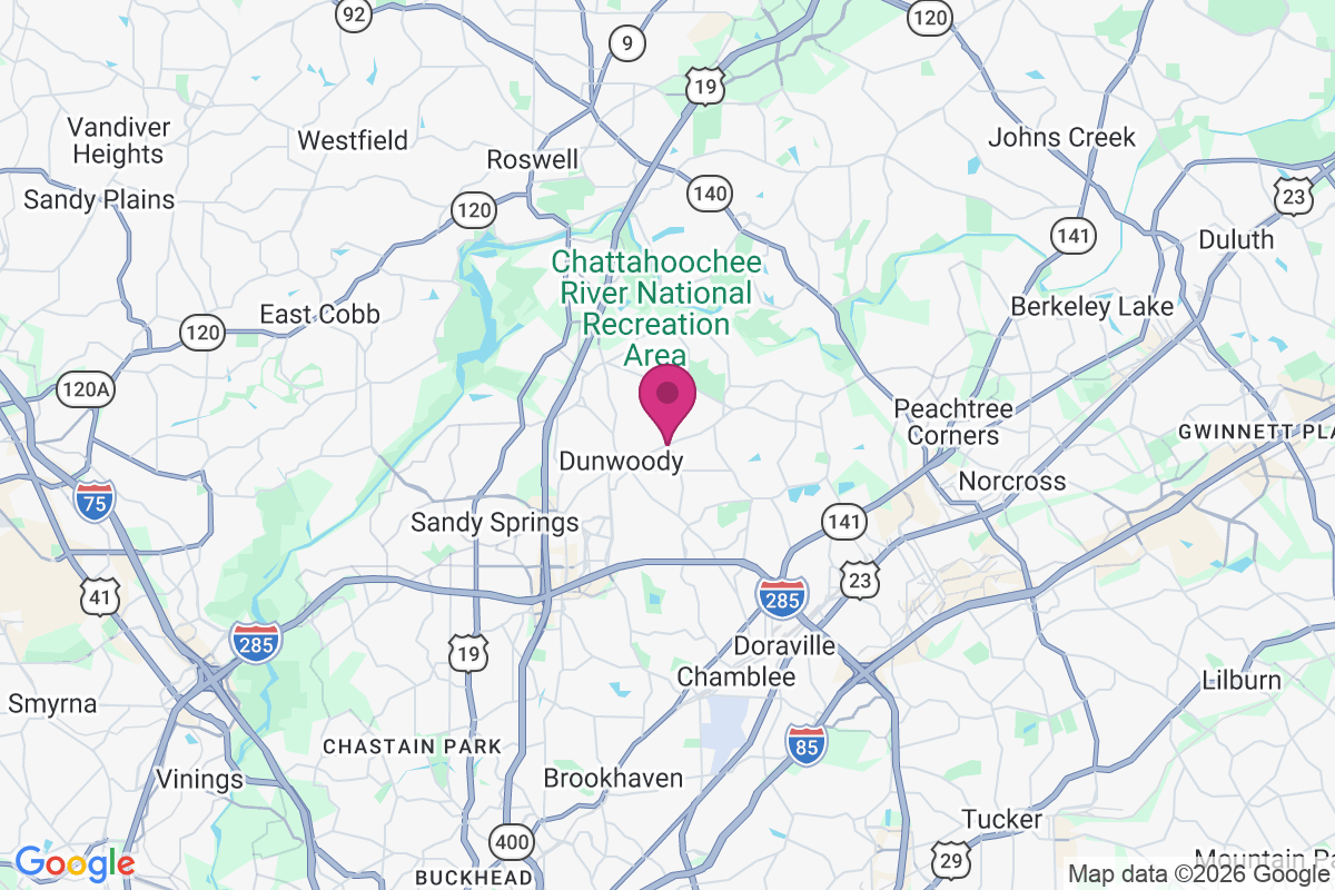 Dunwoody Heights map