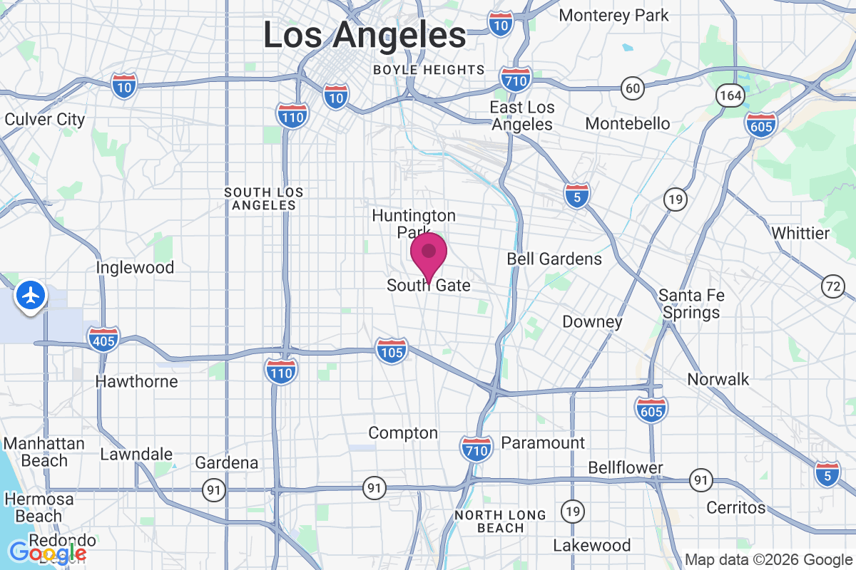 South Gate map