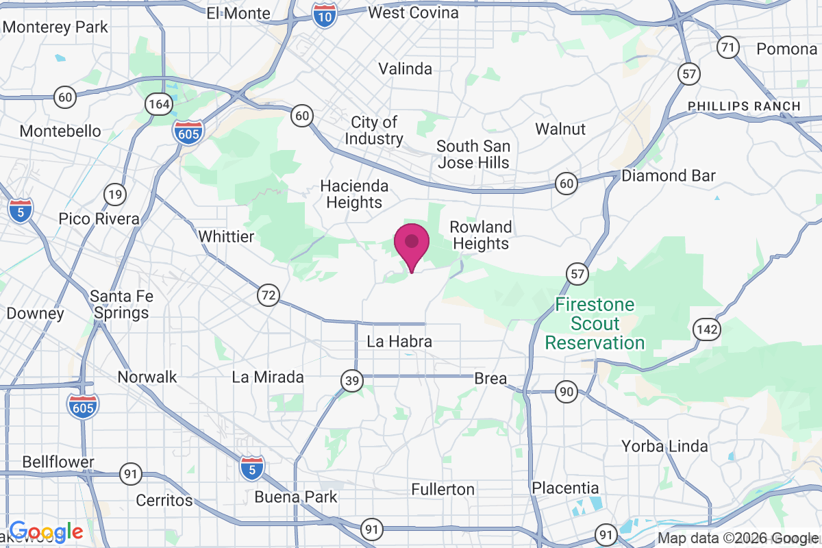 La Habra Heights map
