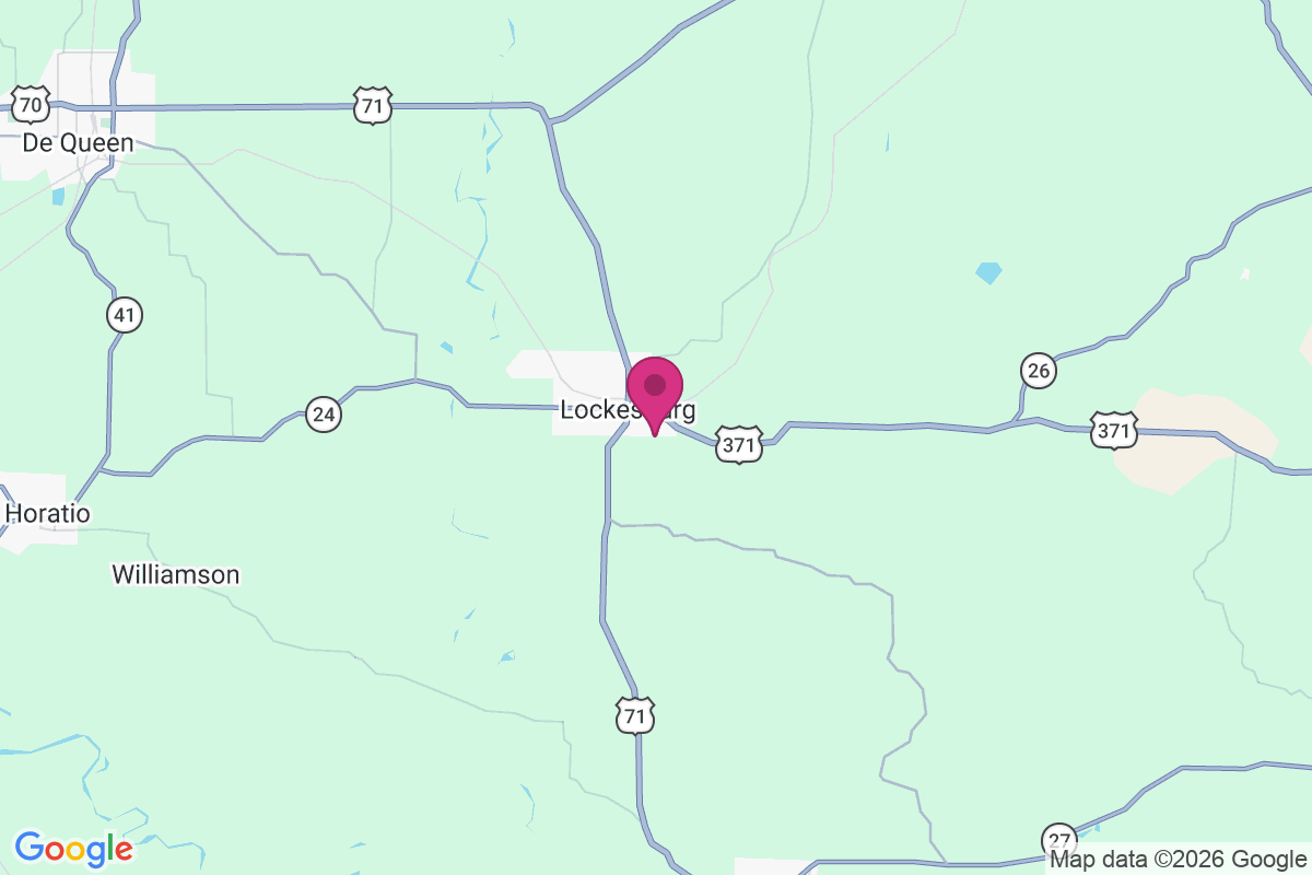 Lockesburg map