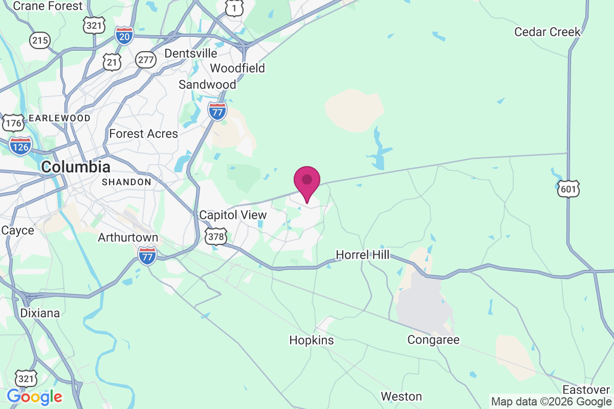 Padgett Acres map