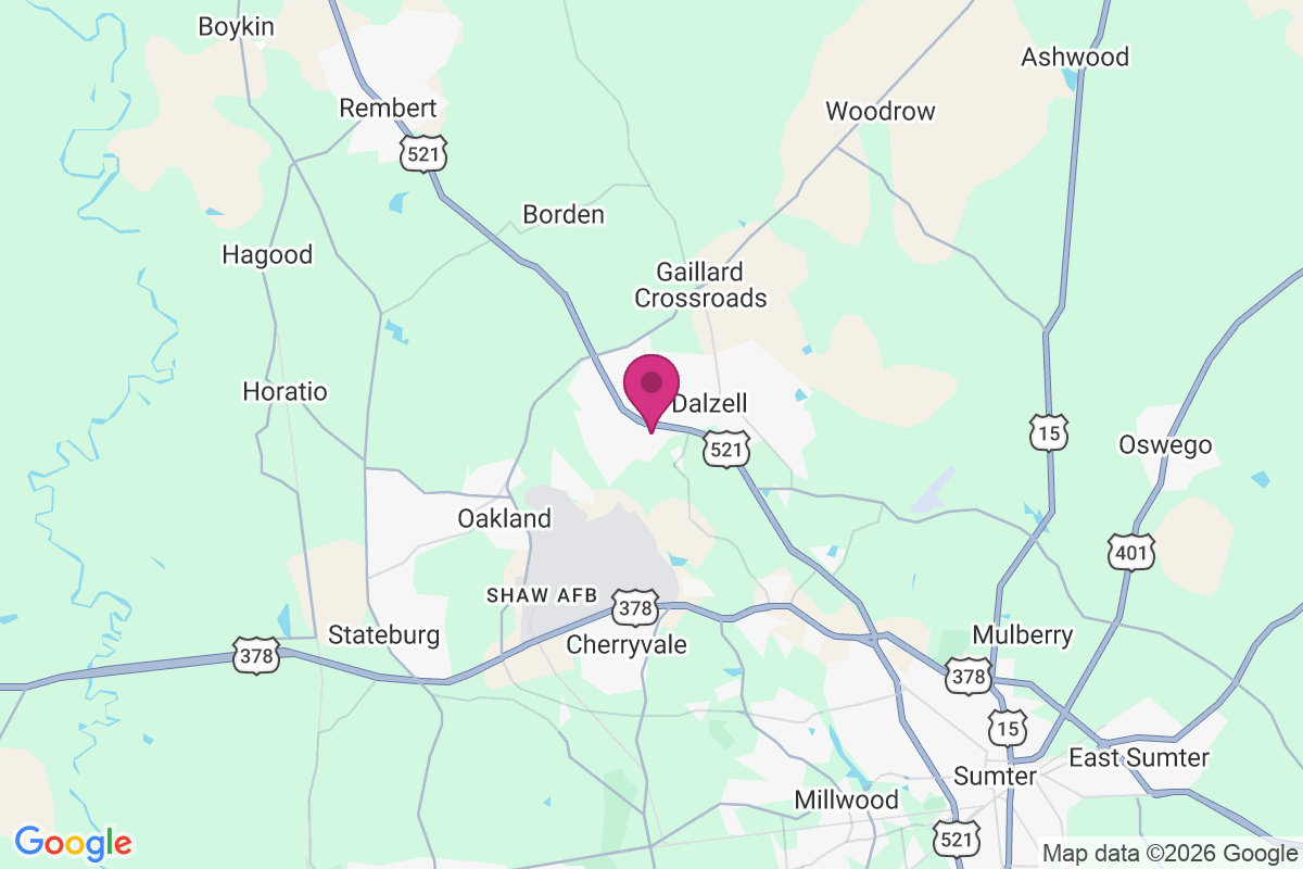 Pecan Acres map