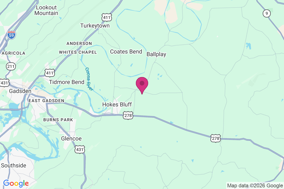 Mayes Crossroad map