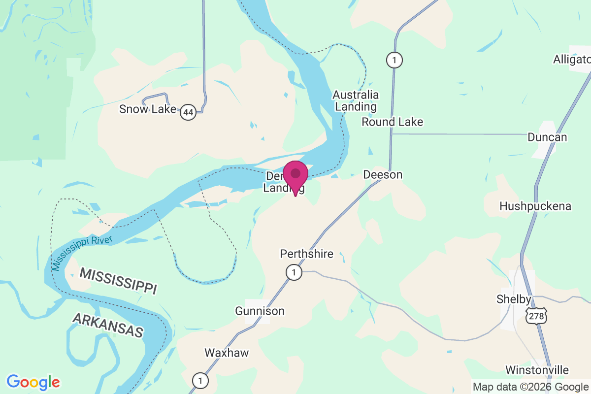 Dennis Landing map