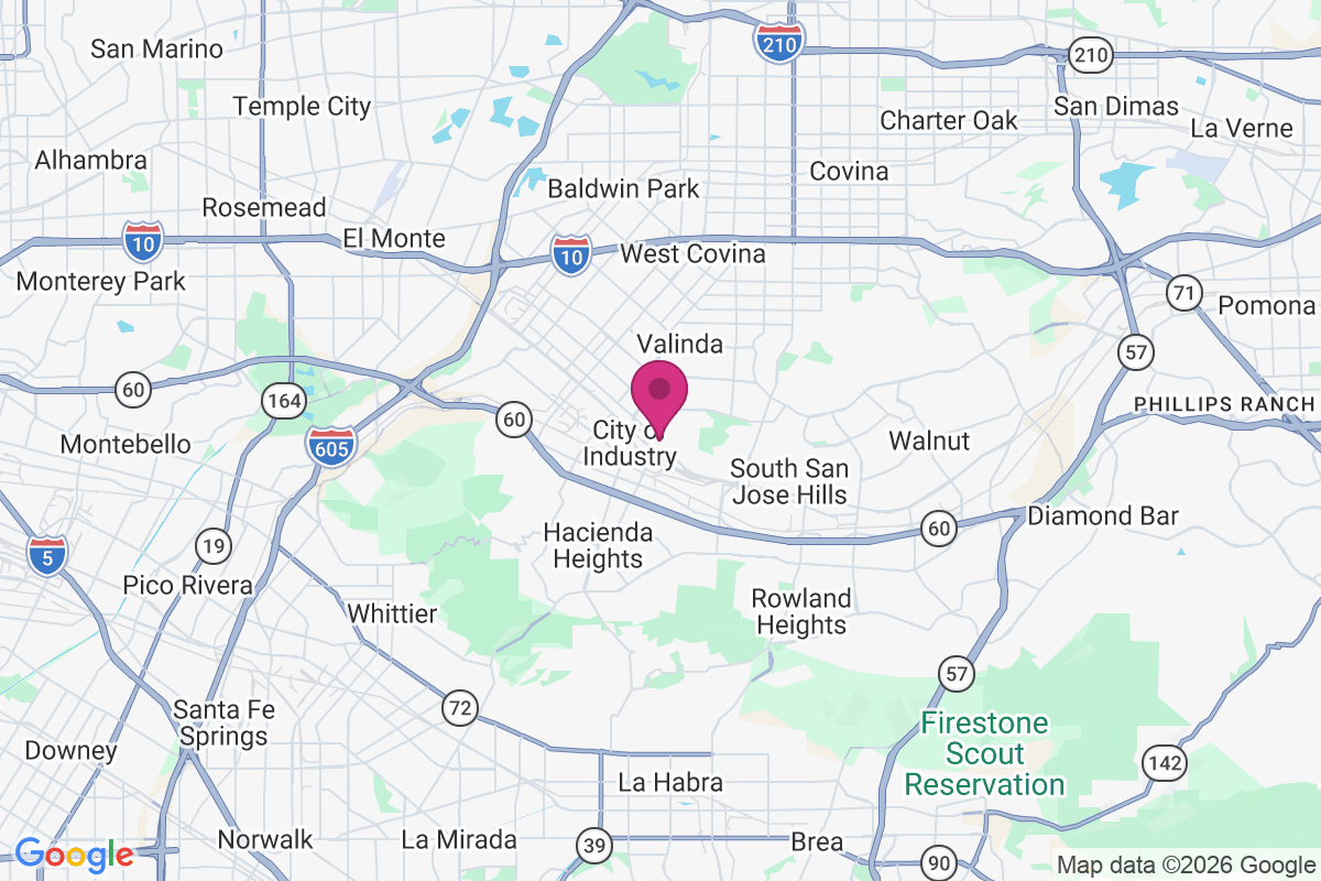 La Puente map