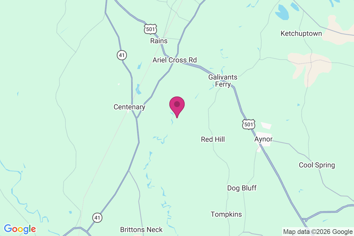 Davis Landing map
