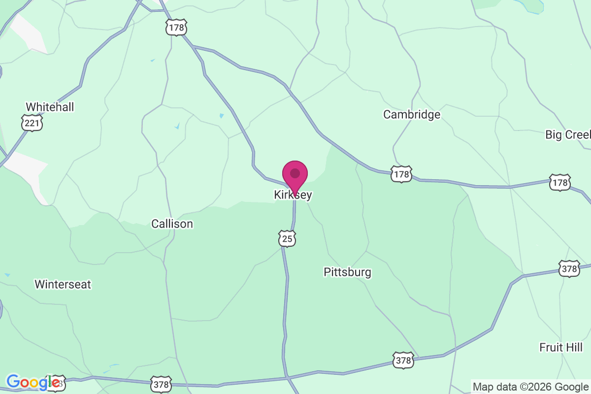 Kirksey map