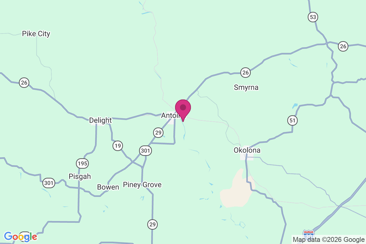 Pike Junction map