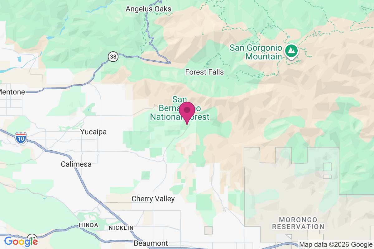 Oak Glen map