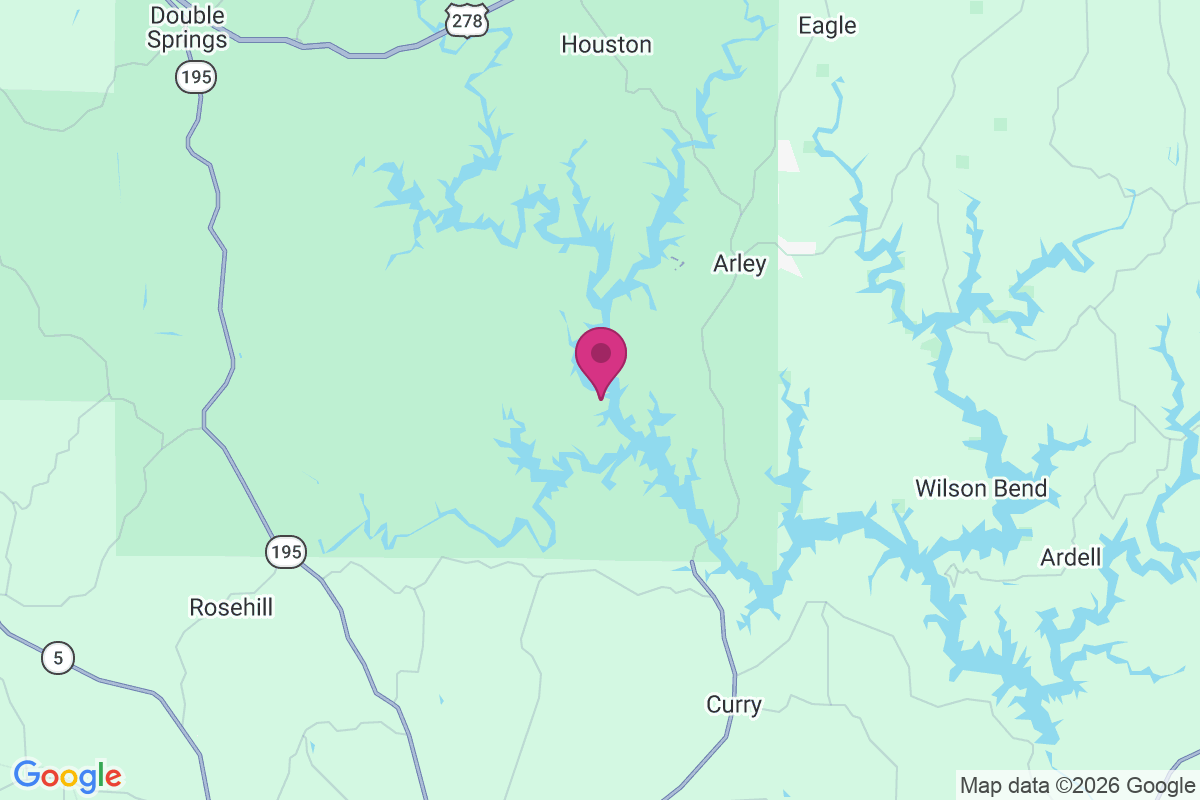 Arley Landing map
