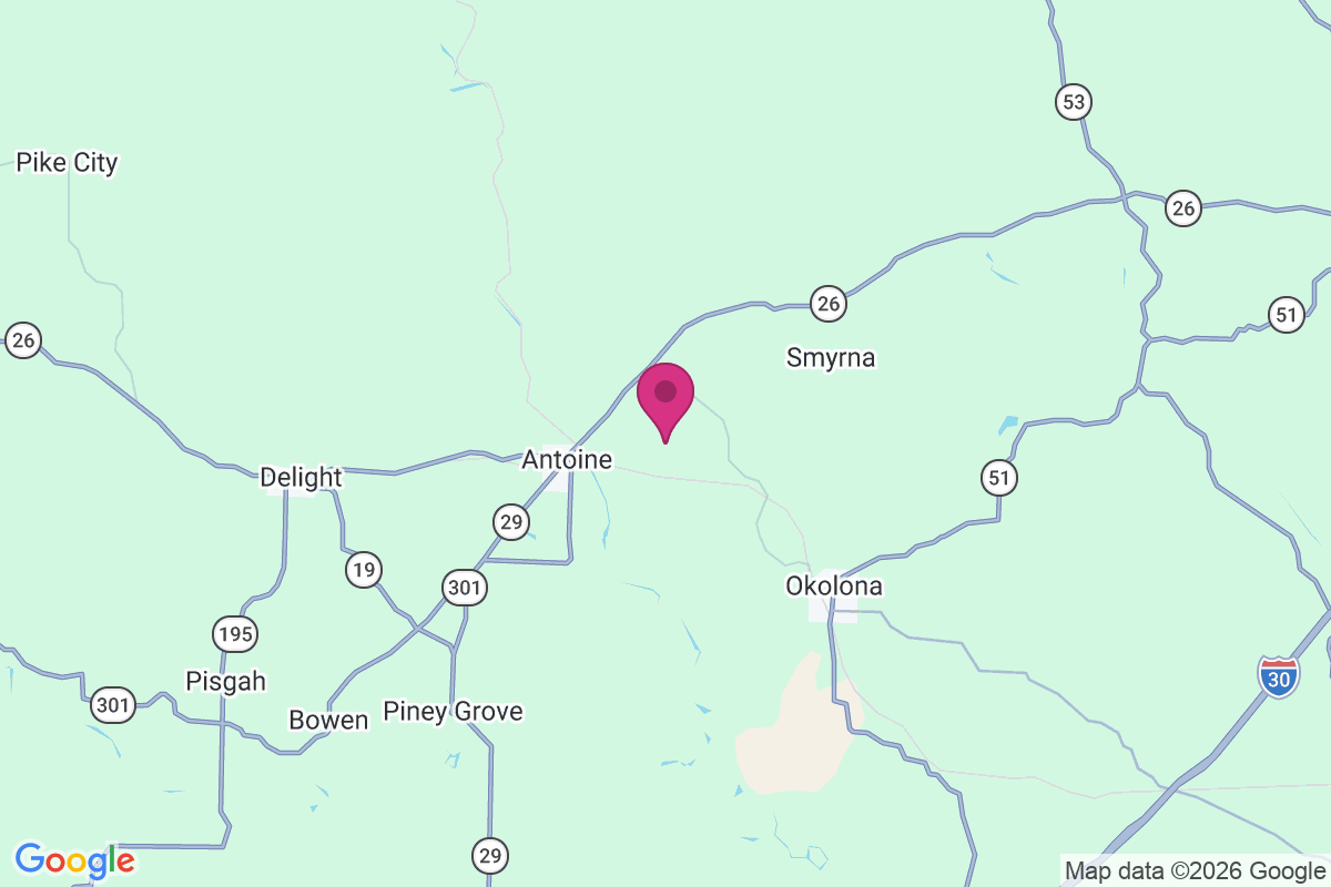 Meeks Settlement map